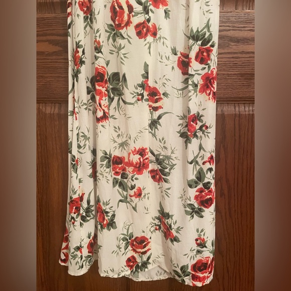 NWT floral Topshop midi dress - Picture 8 of 9